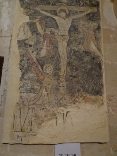 Pintura mural de Iglesia de San Millán Abad d Porquera de Butrón